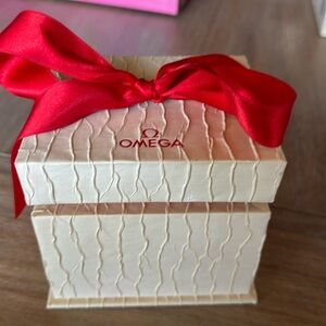 Omega presentation box makes an excellent gift.